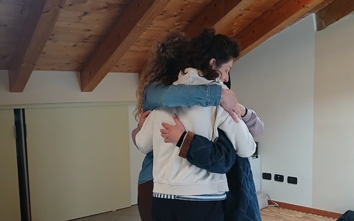 Un momento di lavoro durante una giornata della scuola